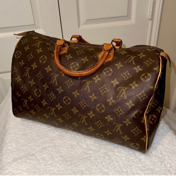 Authentic Vintage Louis Vuitton Speedy 35 - EUC - Picture 2 of 13